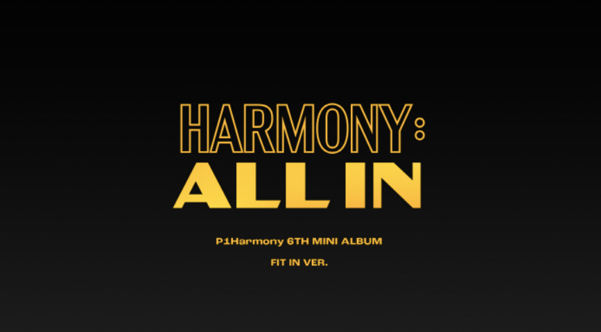 P1Harmony  6th Mini Album [HARMONY : ALL IN] (FIT IN ver.)