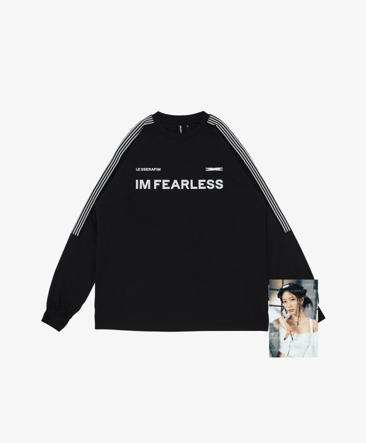 [Pre-Order] Le Sserafim Jersey L/S T-Shirt (Black)