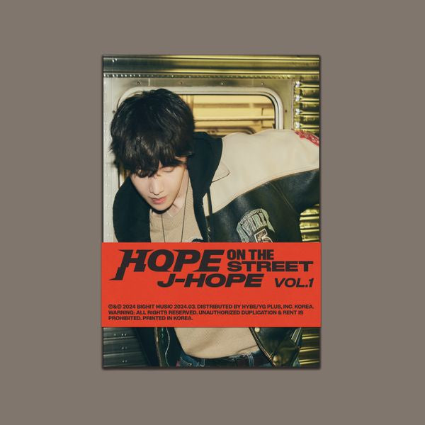 J-HOPE Hope on the Street Vol.1 Weverse Version – Amuse Ground
