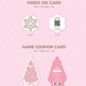 BLACKPINK - THE GAME COUPON CARD [2024 Blackpink Christmas]