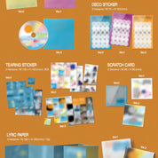 Seventeen 12th Mini Album "Spill The Feels" (Standard Ver.) Set + Weverse POB