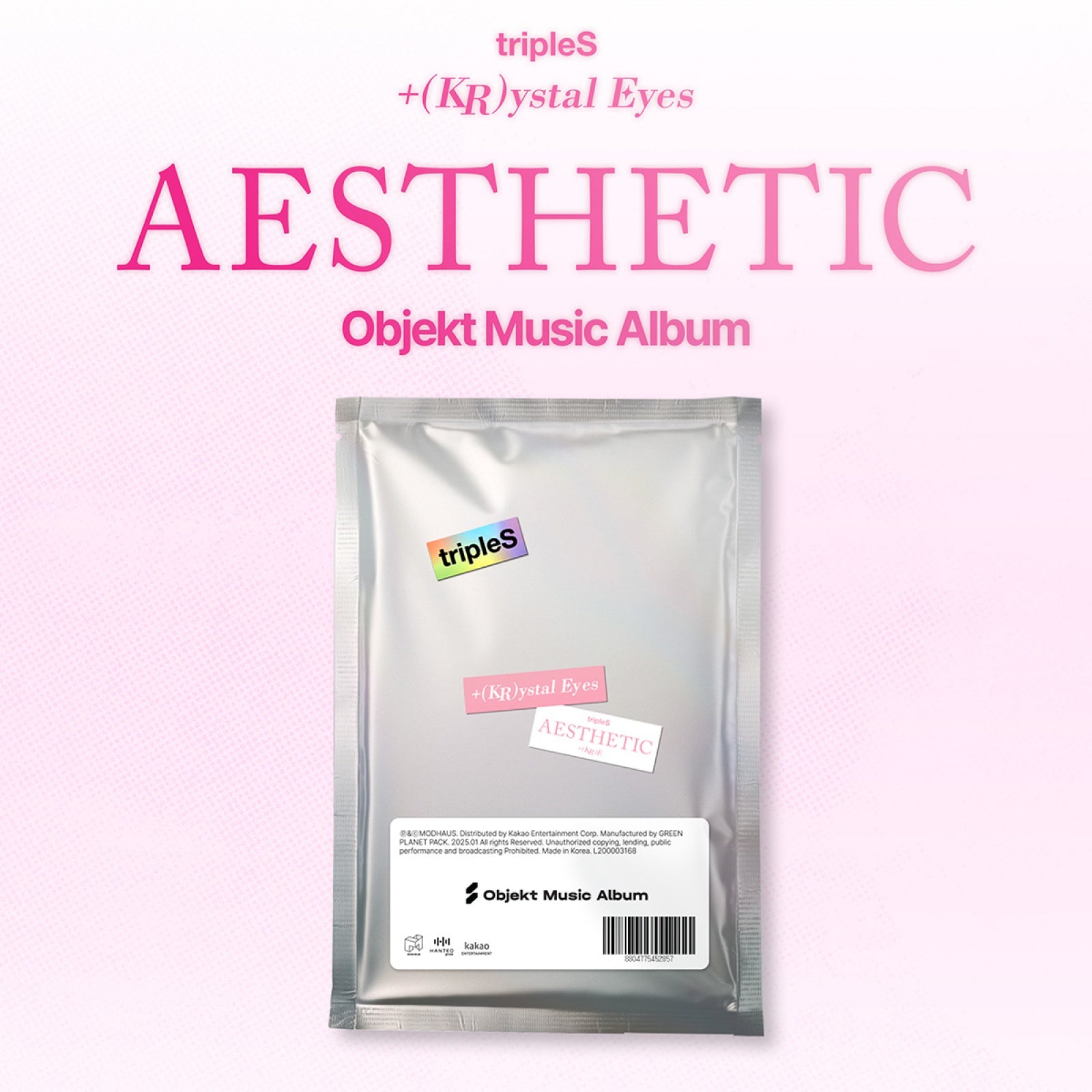 TRIPLES - MINI ALBUM [+(KR)YSTAL EYES 'AESTHETIC'] (OBJEKT MUSIC ALBUM)