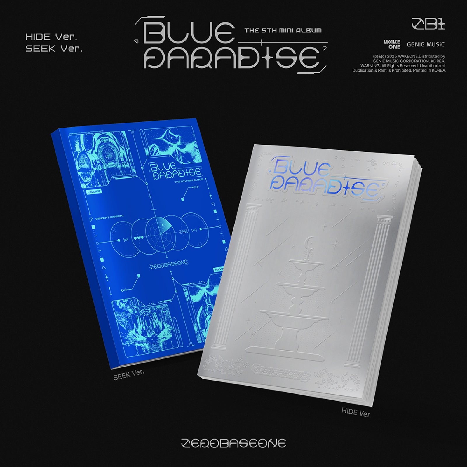 Zerobaseone 5th Mini Album "BLUE PARADISE"