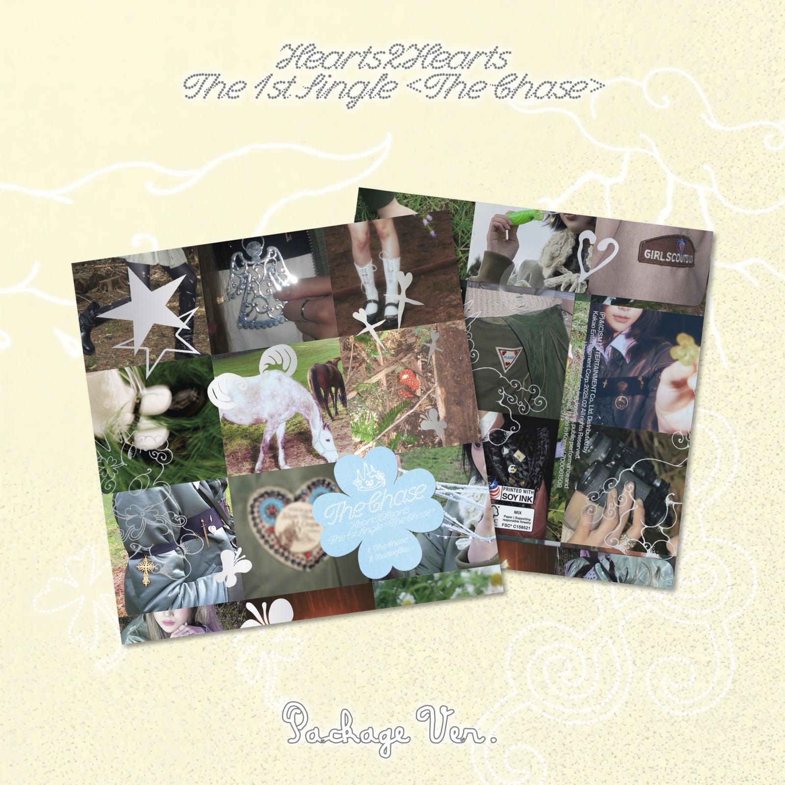 Hearts2Hearts 1st Single Album "The Chase" (Package Ver.)