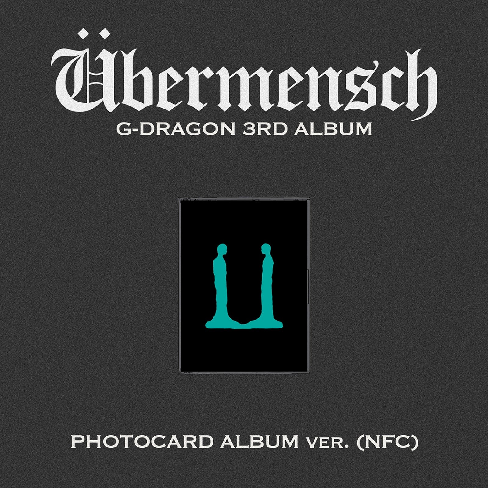 G-Dragon 3rd Album "Ubermensch" (Photocard Album Ver.) (NFC)