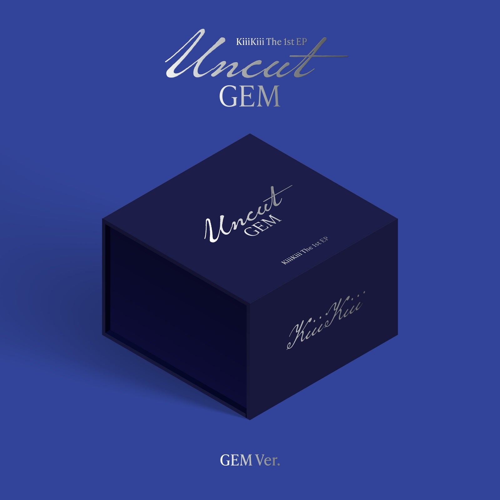 [Pre-Order] KIIIKIII - 1ST EP [UNCUT GEM] (GEM VER.)