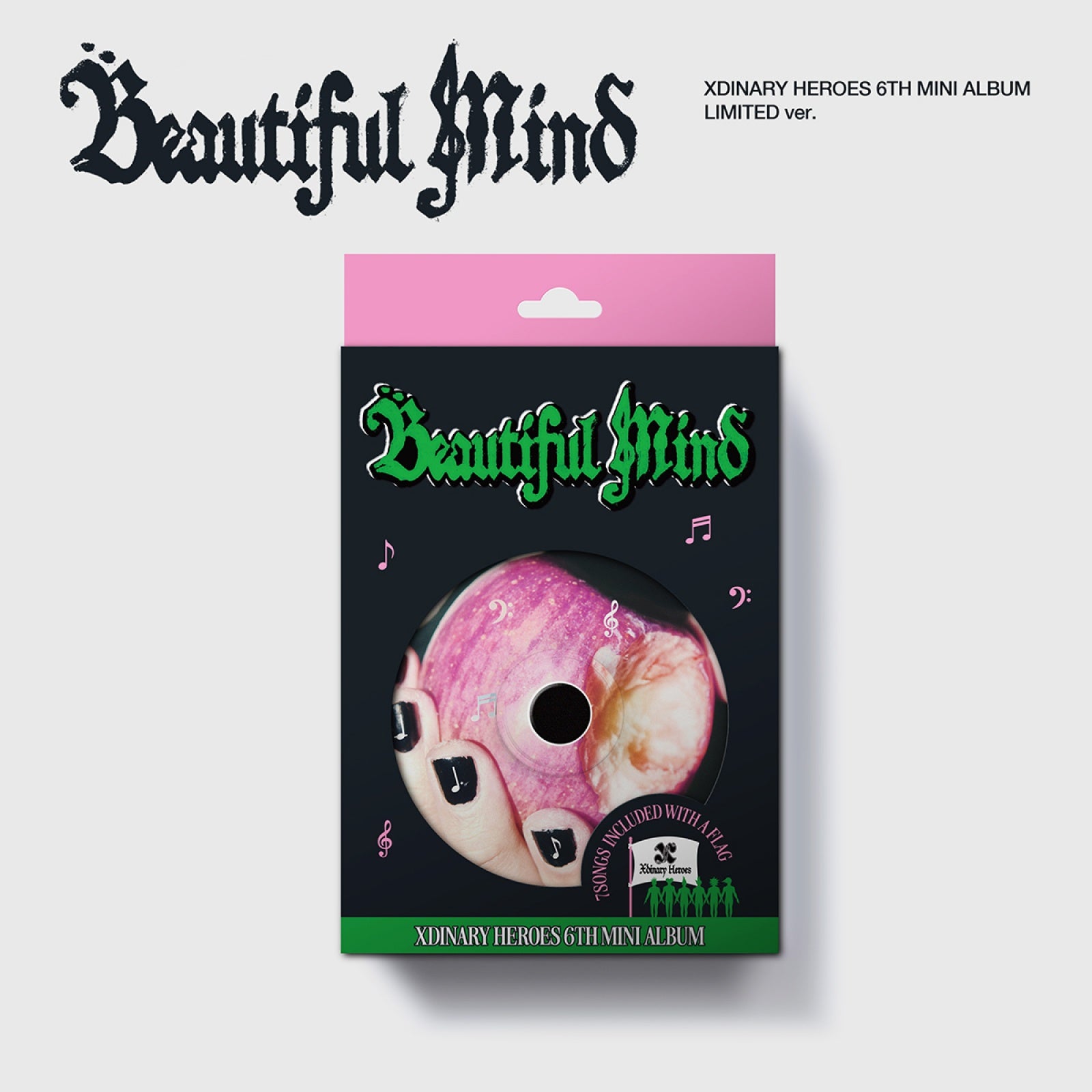 [Pre-Order] XDINARY HEROES - 6TH MINI ALBUM [BEAUTIFUL MIND] (LIMITED EDITION)