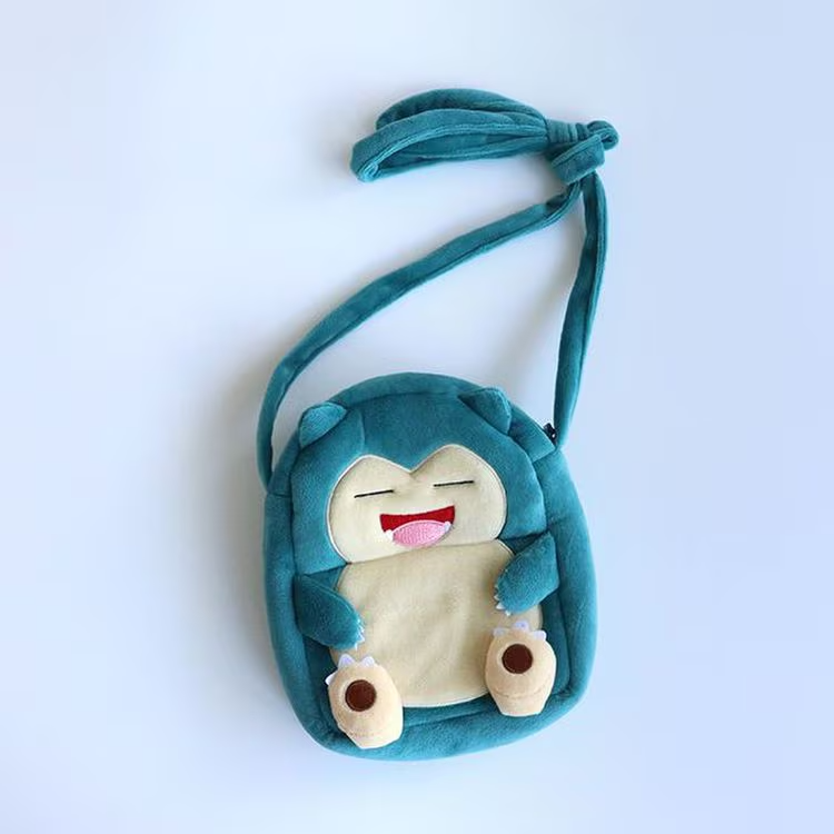 Pokemon Plush Cross Body Bag - Snorlax