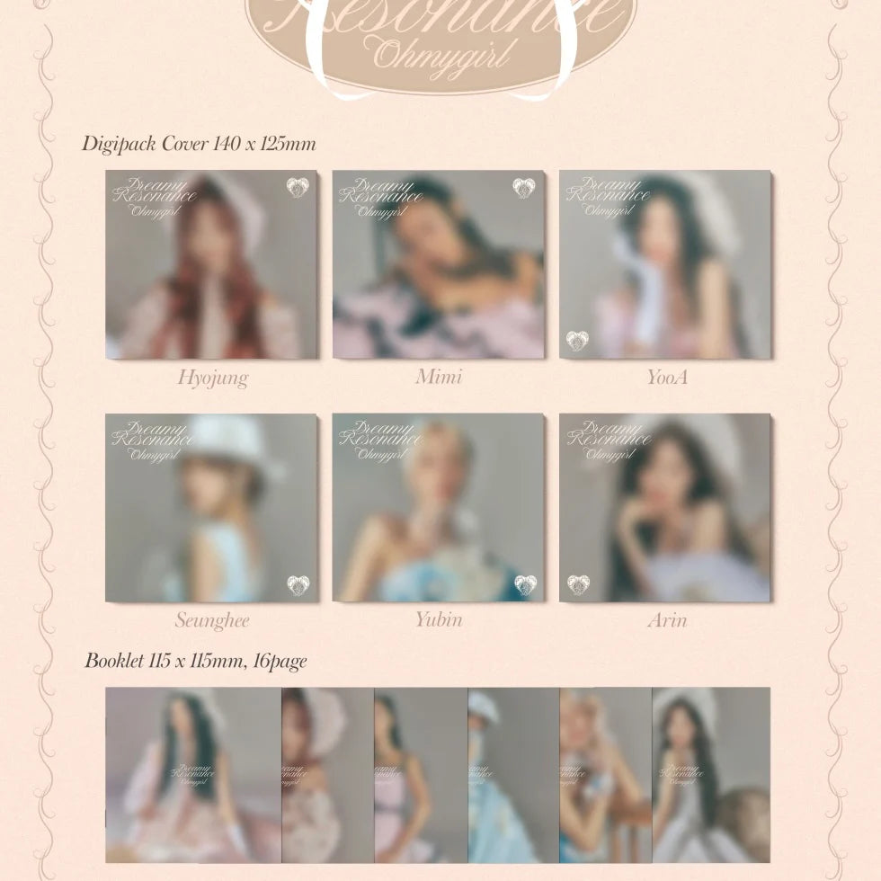 OH MY GIRL - 10th Mini Album [DREAMY RESONANCE] (Digipack Ver.) (RANDOM)