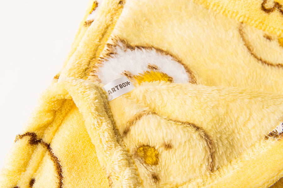 Fleece Blanket (Large) - Iren & Mali (Yellow)