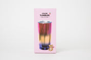 Neon Colour Tumbler (560ml) - Pink and Purple