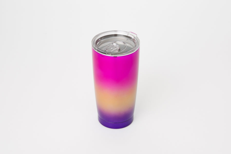 Neon Colour Tumbler (560ml) - Pink and Purple