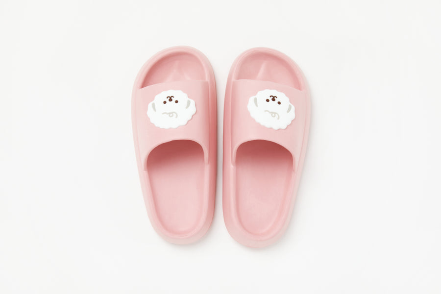 Pom Pom Slippers: Bichon 235 (Pink)