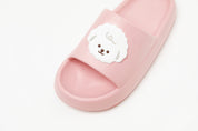 Pom Pom Slippers: Bichon 235 (Pink)