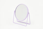 Circle Desk Mirror 3X (Purple)