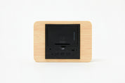 Digital Bamboo Wooden Desk Clock (Medium)