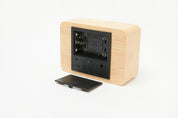 Digital Bamboo Wooden Desk Clock (Medium)