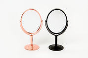 Matte Black Oval Desk Mirror (XS)