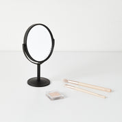 Matte Black Oval Desk Mirror (XS)