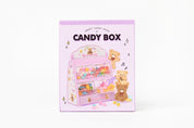 Candy Storage Box - 4 Drawer Purple