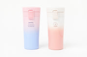 Button Tumbler: Pink Purple (380ml)