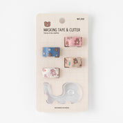 Mini Bear Masking Tape & Cutter Set