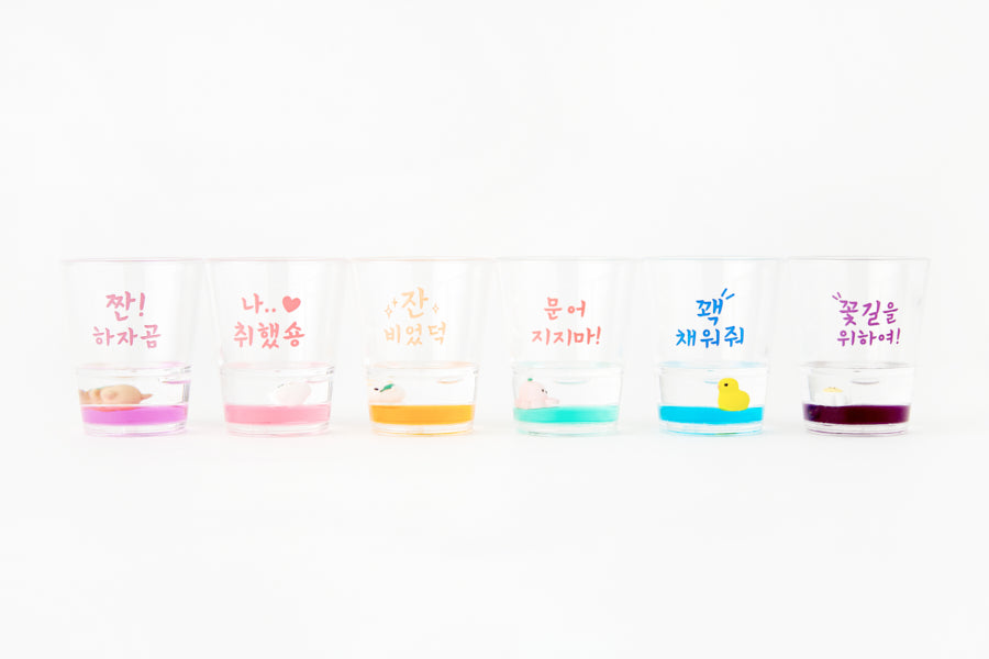 Figure Soju Glass 'Let's Cheers!' - Bear