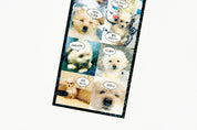 Sticker Chatting Dog