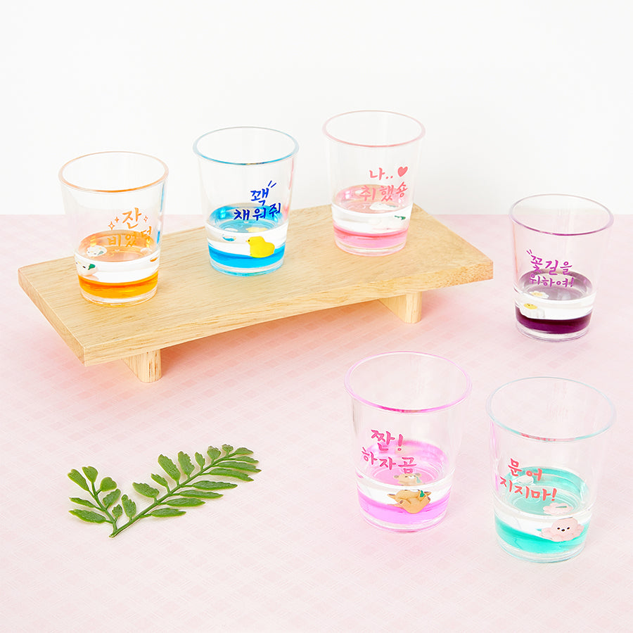 Figure Soju Glass 'Let's Cheers!' - Bear