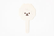 Character Hand Mirror - Bichon (Ivory)