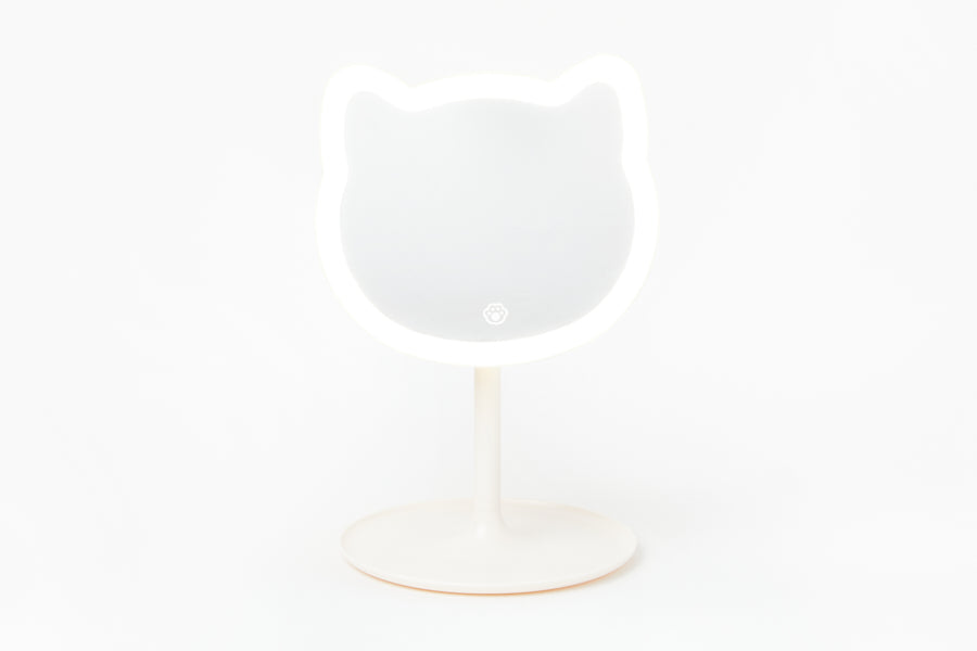 LED Cat Desk Mirror