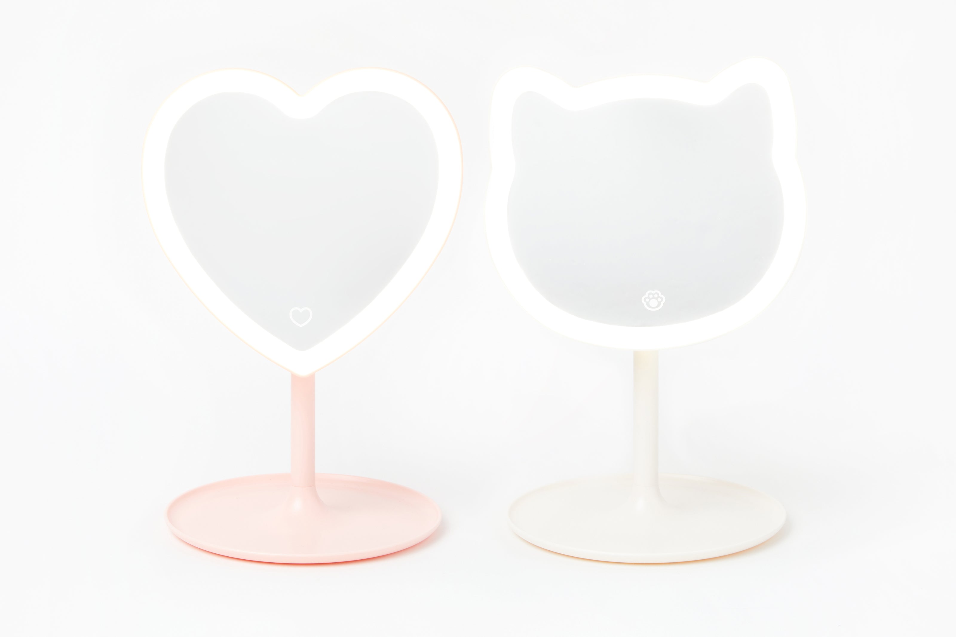 LED Cat Desk Mirror