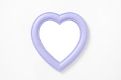 Lavender Heart-Shaped Tabletop Mirror (Small)