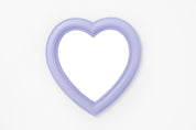 Lavender Heart-Shaped Tabletop Mirror (Large)