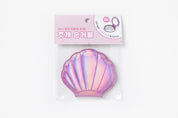 Compact Shell Hand Mirror - Pink