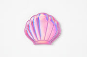 Compact Shell Hand Mirror - Pink