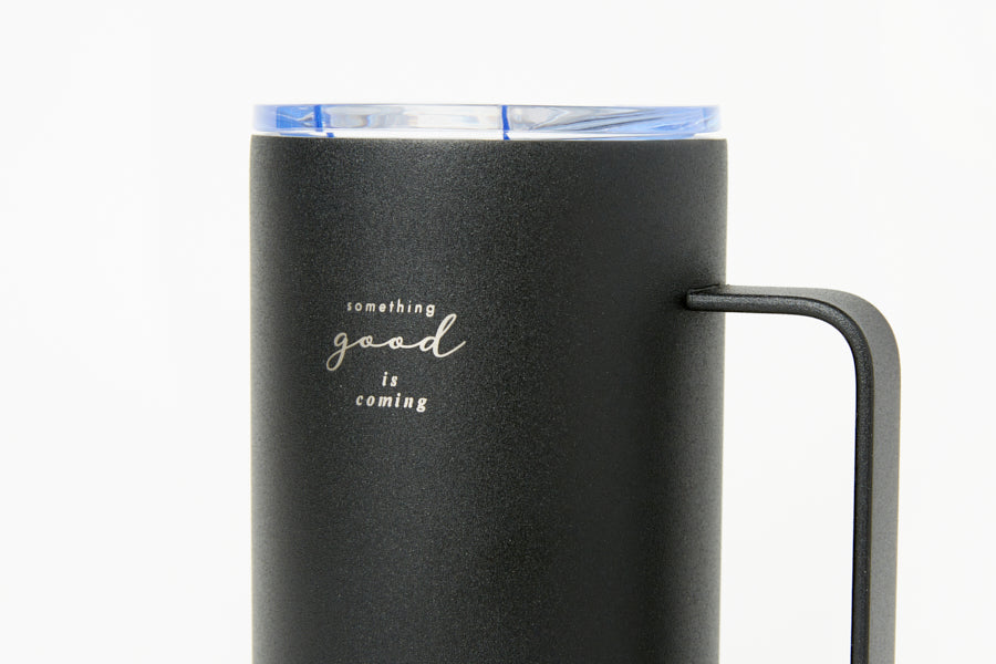 Cork Mug Tumbler Black (480ml)