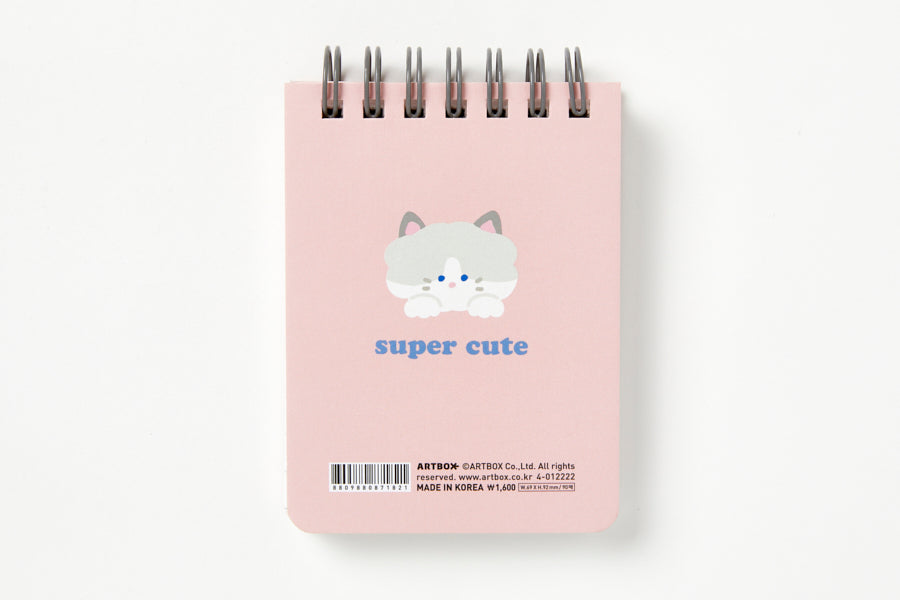 Mini Memobook - Cat