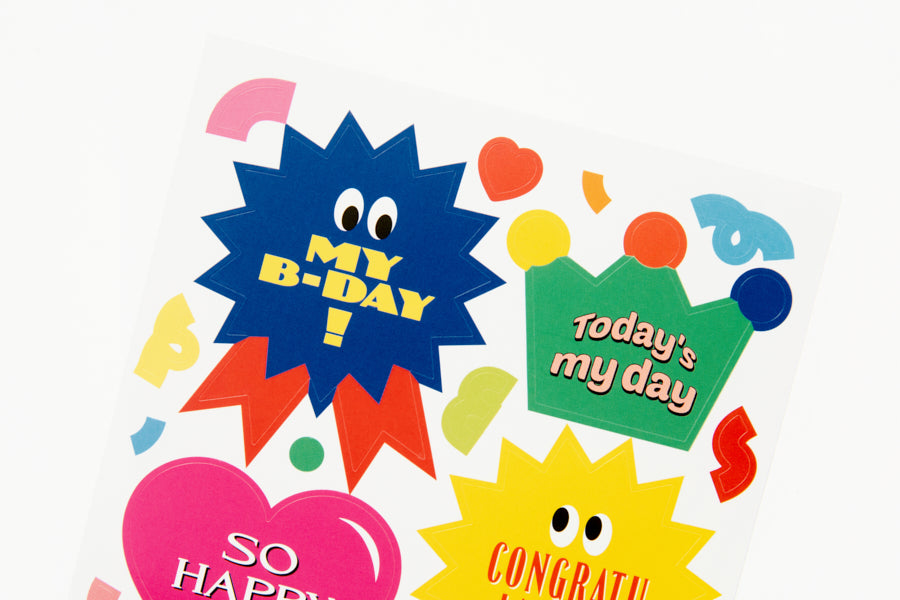 Sticker "Birthday"