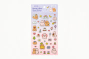 Sticker Soft Rabbit & Bear