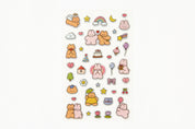 Sticker Soft Rabbit & Bear