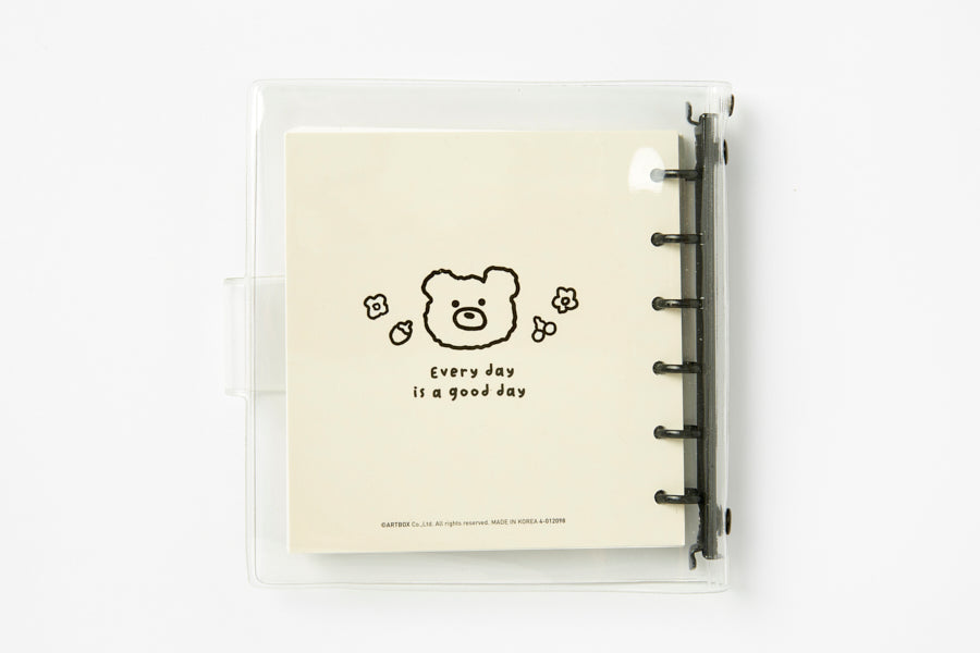 6-Hole Mini Scheduler: Black Bear