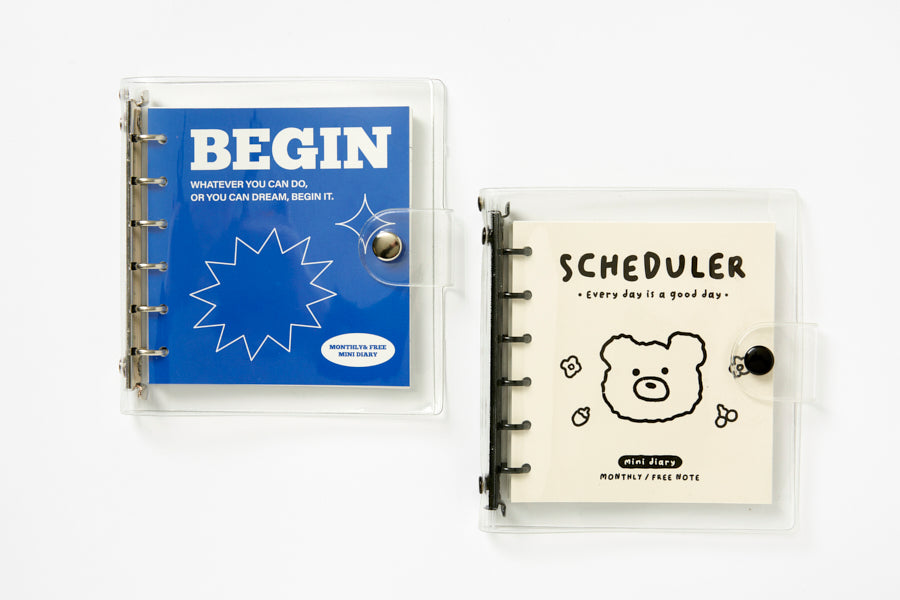 6-Hole Mini Scheduler: Black Bear