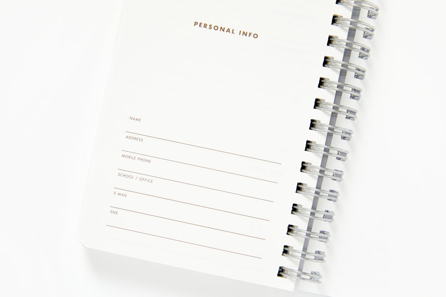 Mini Planner 'My Study Plan For 100 Days'