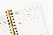 Mini Planner 'Plan & Study' Ivory