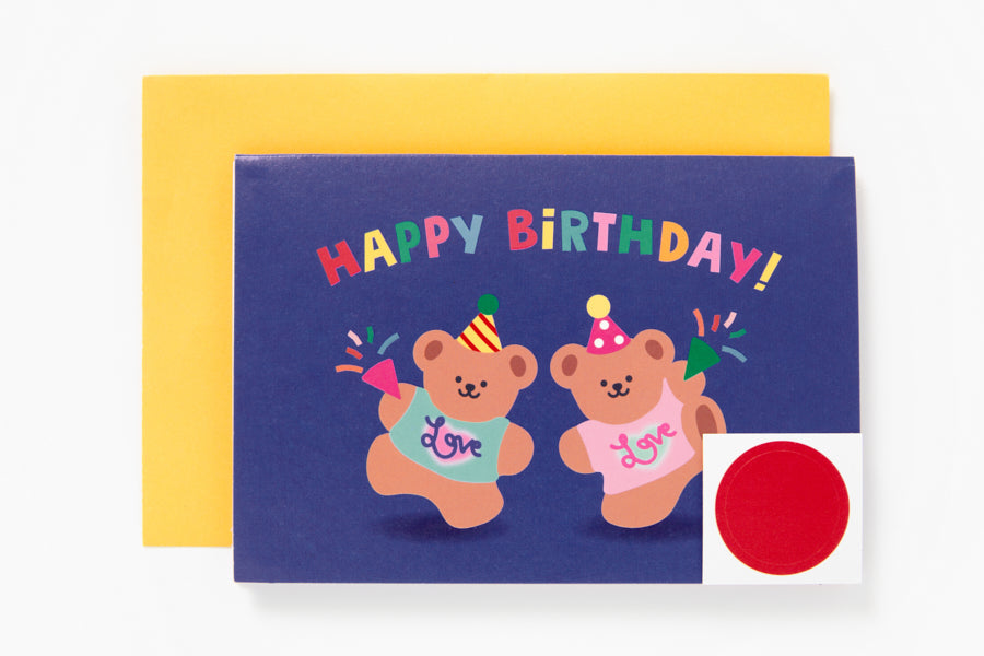 Pop-Up Card 'Happy Birthday' Bear