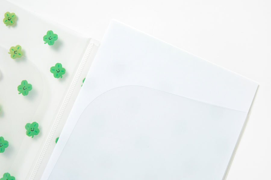 6 Pocket Clover File Folder