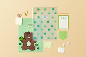 6 Pocket Clover File Folder