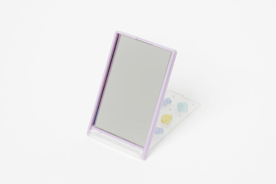 Pocket Transparent Cover Mirror - Gummy Bears