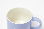 Character Cover Mug (450ml) - Blue Cat